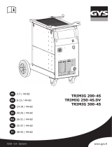 GYS TRIMIG 300-4S Manuale utente