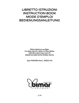 Bimar PMS500 Instruction book