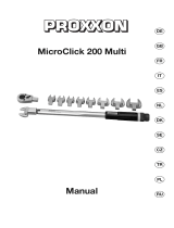Proxxon MicroClick Series Manuale utente