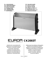 Eurom CK2003T Istruzioni per l'uso