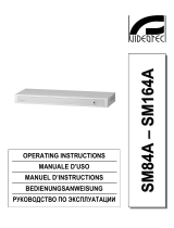 Videotec SM84A Operating Instructions Manual