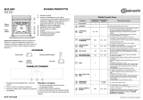 Bauknecht BMZ 8009 SW Program Chart