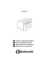 Bauknecht ELVE 8160/EW Program Chart