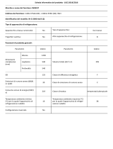 Indesit IN D 2040 AA/S Product Information Sheet