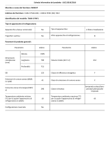 Indesit TAAN 6 FNF1 Product Information Sheet