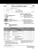 Whirlpool WP 65 IX Program Chart