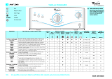 Whirlpool AWT 2064 Program Chart