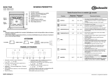 Bauknecht ELZA 7260/IN Program Chart