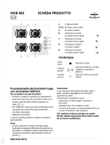 IKEA HOB 463/B/01 Program Chart