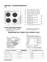 IKEA HOB 402/S Program Chart