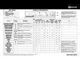 Bauknecht WA 43510 Program Chart