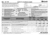 Bauknecht GSF 7496 TW-WS Program Chart