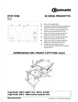 Bauknecht ETPI 5740 IN Program Chart