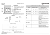 Bauknecht BLZA 7909 IN Program Chart
