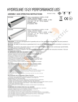 Tupex HYDROLINE 13-21 PERFORMANCE LED Assembly and Operating Instructions