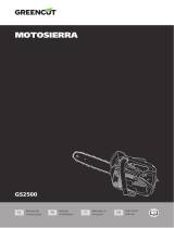 Greencut Motosierra GS2500 Manuale utente