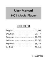 AGPtek H01 Manuale utente