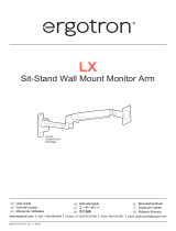 Ergotron LX Wall Mount LCD Arm Manuale utente