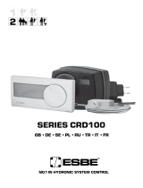 ESBE CRD100 Series Manuale utente