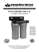 GrowMax Water ECO GROW 240 L/h Manuale utente