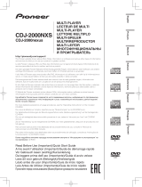 Pioneer CDJ-2000NXS-M Manuale del proprietario