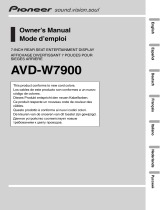 Pioneer AVD-W7900 Manuale utente
