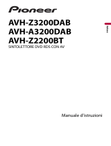Pioneer AVH-A3200DAB Manuale utente
