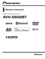 Pioneer AVH-X8500BT Manuale utente