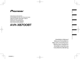 Pioneer AVH-X8700BT Guida d'installazione