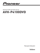 Pioneer AVH-P4100DVD Manuale utente