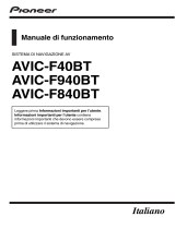 Pioneer AVIC-F940BT Manuale utente