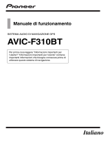 Pioneer AVIC-F310BT Manuale utente