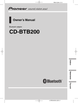 Pioneer CD-BTB200 Manuale utente