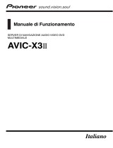 Pioneer AVIC-X3-II Manuale utente