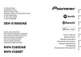 Pioneer MVH-X580BT Manuale utente