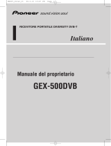Pioneer GEX-500DVB Manuale utente