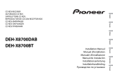 Pioneer DEH-X8700BT Manuale utente