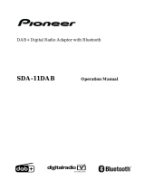 Pioneer SDA-11DAB Manuale utente