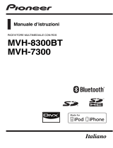Pioneer MVH-8300BT Manuale utente