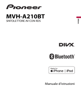 Pioneer MVH-A210BT Manuale utente