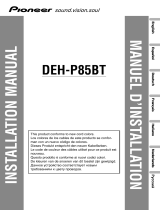 Pioneer DEH-P800BT Manuale del proprietario