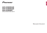 Pioneer AVH-X5800DAB Manuale utente