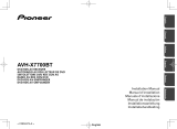 Pioneer AVH-X7700BT Manuale utente