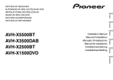 Pioneer AVH-X1500DVD Manuale del proprietario