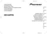 Pioneer DEH-80PRS Manuale utente