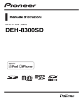 Pioneer DEH-8300SD Manuale utente