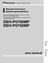 Pioneer DEH-P5700MP Manuale utente
