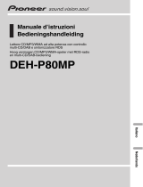 Pioneer DEH-P80MP Manuale utente