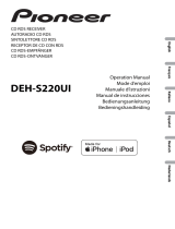 Pioneer DEH-S220UI Manuale utente