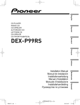 Pioneer DEX-P99RS Guida d'installazione